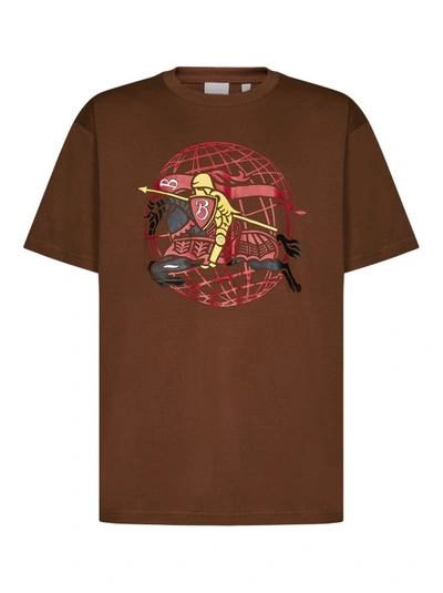 Burberry Brown Cotton Jersey T-shirt