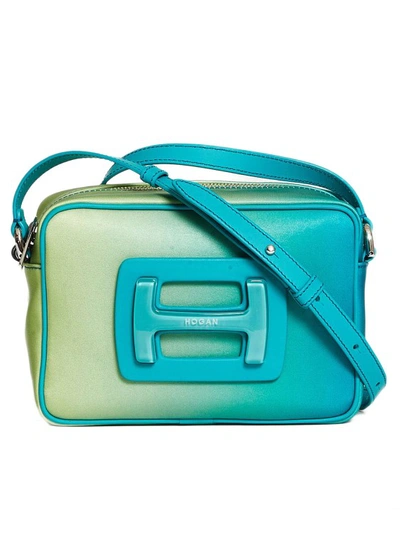 Hogan Degradè Green Room Bag In Blue