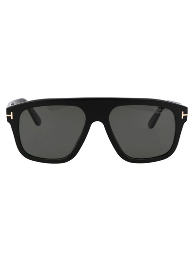 Tom Ford Ft0777-n Sunglasses In Black