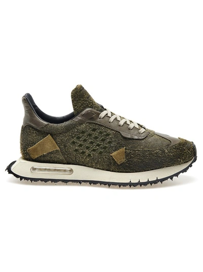 スニーカー Bepositive F3WORACE01/JUN Sneakers Space Race Wing - Junky BE POSITIVE Space Race Wing - Junky Leather Sneakers