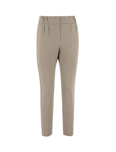 Le Tricot Perugia Trousers In Grey