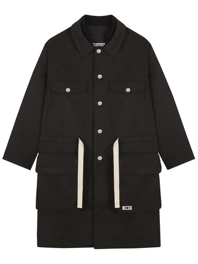 Ouest Paris Black Unlined Parka