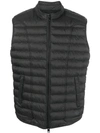 Diesel W-hawkyl-sl Padded Gilet In Black