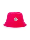 MONCLER PINK TERRY BUCKET HAT