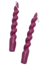 Ririku Wave Candle In Purple