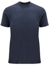TOM FORD BLUE LYOCELL AND COTTON T-SHIRT
