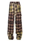 Givenchy Zip Off Carpenter Denim Trousers In Multicolor
