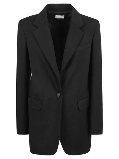 P.A.R.O.S.H SINGLE-BREASTED VIRGIN WOOL-BLEND BLAZER