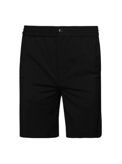 Ami Alexandre Mattiussi Elasticated Waist Shorts In Black