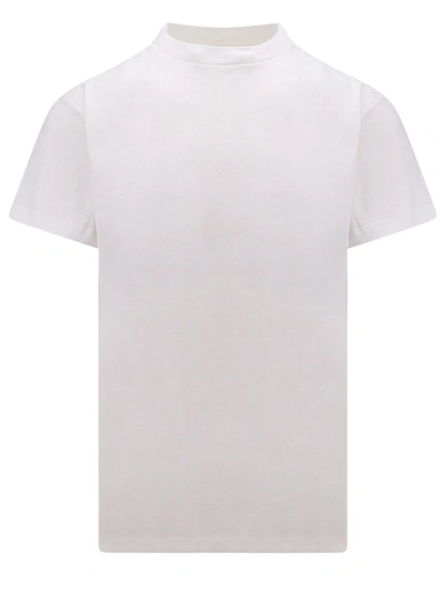 Jil Sander Organic Cotton Three T-shirts Set In White