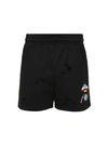 Members Of The Rage Shorts In Black