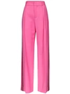 Area Crystal Embellished Trouser In Pink