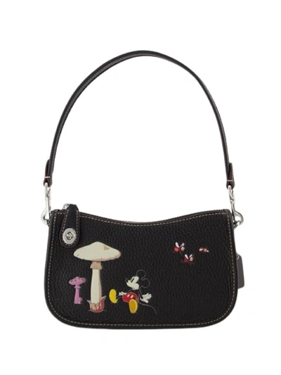 Coach Swinger 20 Disney Hobo Bag -  - Black - Leather