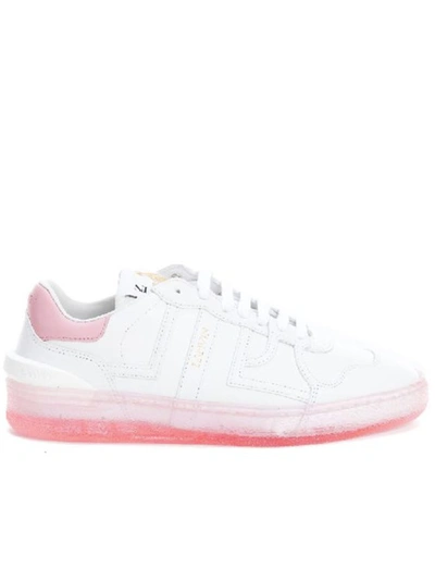 Lanvin White Laced-up Sneakers
