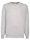 Brunello Cucinelli Cashmere Sweater In Grey