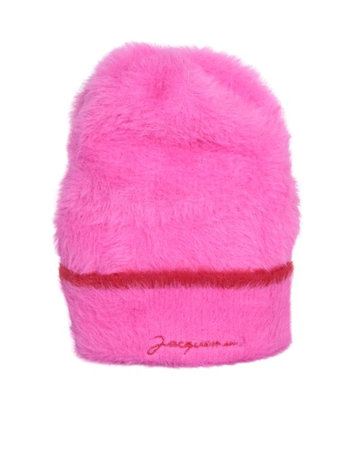 Jacquemus Pink Snow Bonnets