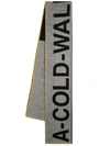 A-COLD-WALL* LARGE LOGO SCARF - WOOL - GREY