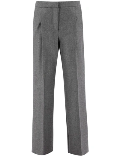 Le Tricot Perugia Trousers In Grey