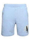 Givenchy Bermuda Board Shorts In Blue