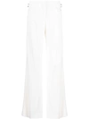 TOM FORD WHITE WIDE-LEG TROUSERS