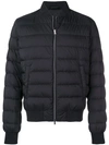 HERNO BLACK BOMBER DOWN JACKET