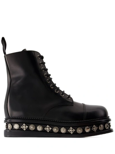 Toga Virilis Boots - Leather - Black