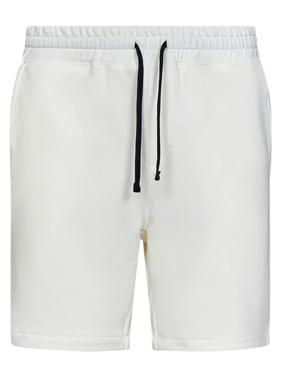 Vilebrequin Terry Bermuda Shorts In White