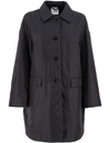 Aspesi Coat In Black