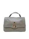 Zanellato 068010-0050000-z0130 Grey Postina Daily Giorno M Handbag In Grey