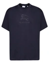 BURBERRY EMBROIDERED EQUESTRIAN KNIGHT LOGO T-SHIRT