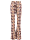 Etro Paisley High-rise Flared Jeans In Multicolor
