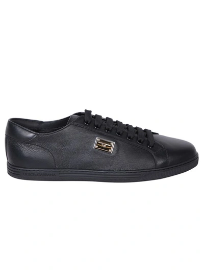 Dolce & Gabbana Saint Tropez Black Sneaker