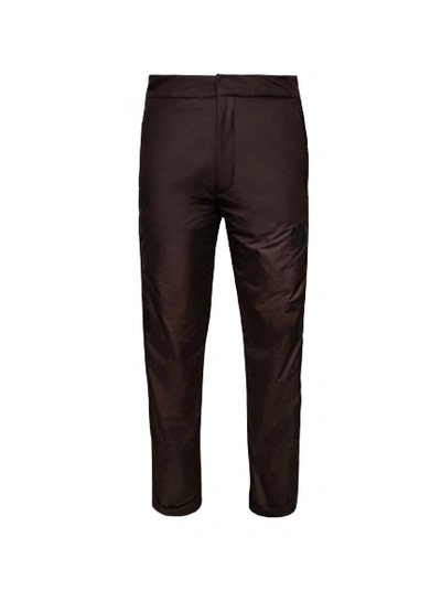 Amiri Nylon Padded Ski Pant In Brown