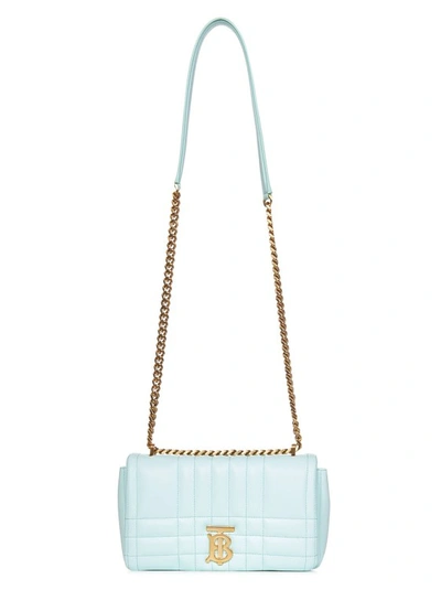 Burberry Lola Small Shoulder Bag In Blue