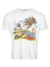 Bode White Island T-shirt In White