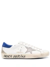 GOLDEN GOOSE SIDE STAR PATCH WHITE SNEAKERS