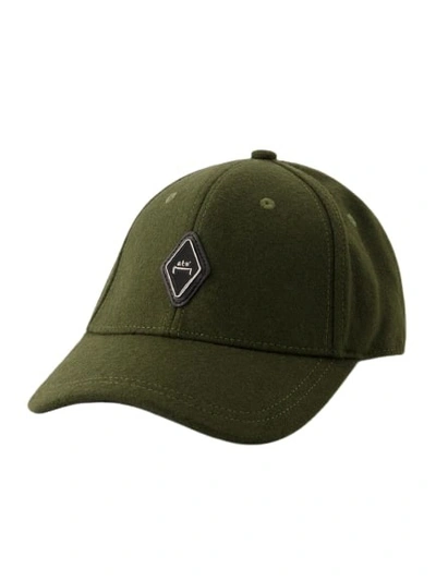 A-cold-wall* Diamond Wool Hats Green