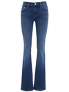 Mother The Weekender Fray Walking On Coals Jean In Blue