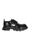 Alexander Mcqueen Flats In Black