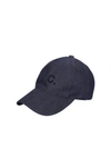 Apc A.p.c. Logo Baseball Cap In Blue
