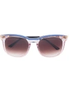 THIERRY LASRY CLEAR EFFECT SQUARE SUNGLASSES,PEA65012156899