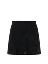 BALENCIAGA BLACK DENIM SKIRT