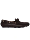 CAR SHOE CLASSIC BROWN LEATHER MOCCASINS