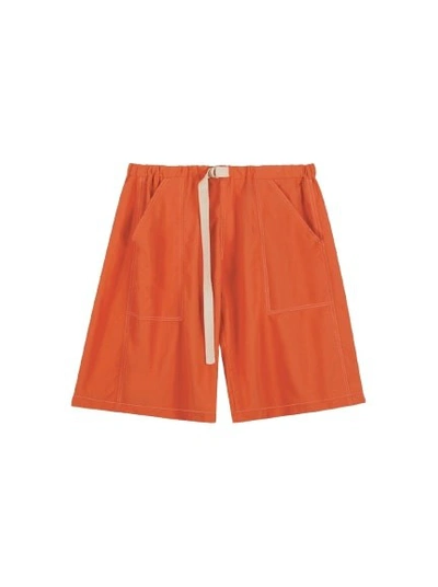 Ouest Paris Oversized Climbing Shorts In Orange