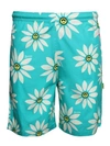 Barrow Unisex Popeline Shorts In Blue