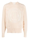 BALLY KNITTED WOOL CREWNECK SWEATER