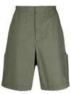 Ambush Drawstring Knee-length Shorts In Green