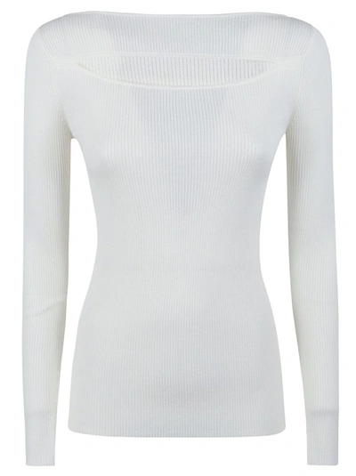 P.a.r.o.s.h Leila Sweater In White