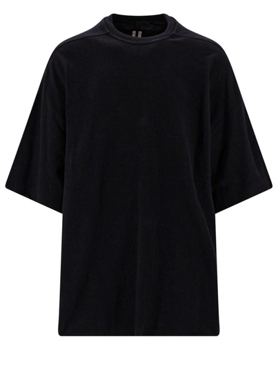 Rick Owens Organic-cotton T-shirt In Black