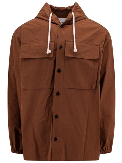 Jil Sander Shirt In Brown